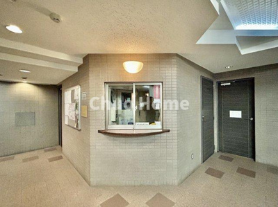 【現況写真】 | ヴィルヌーブ入谷 | 受付(管理人室)