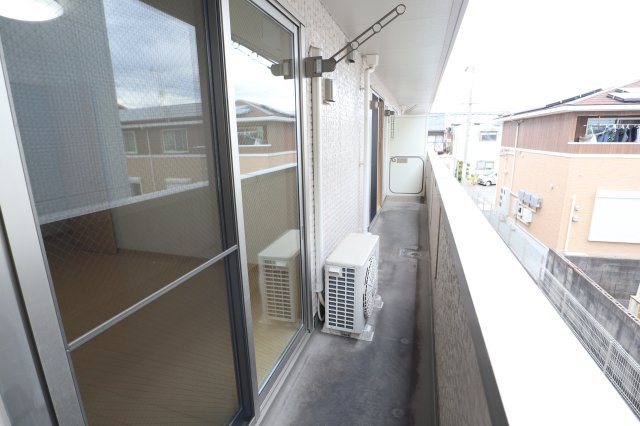 ビスタコートのバルコニー