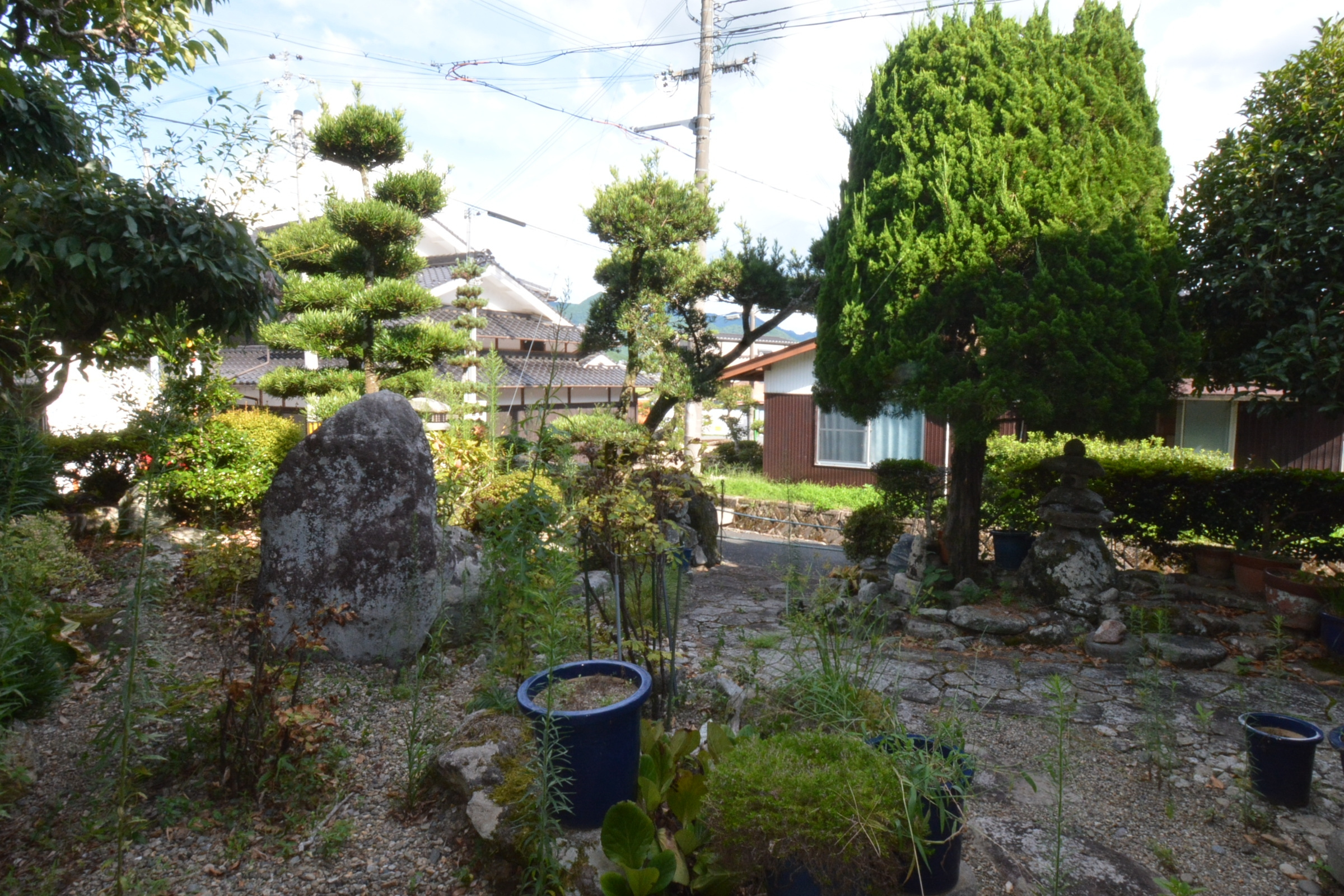 丹波市氷上町御油の中古一戸建の外観|前栽
