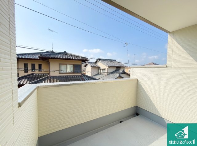 大津市鶴の里　第1期　新築一戸建てのバルコニー|日当たりのよいバルコニー！お部屋が開放的に！