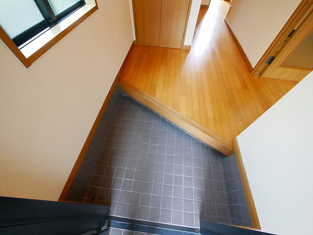 朝日メゾネットＡ・Ｂの玄関