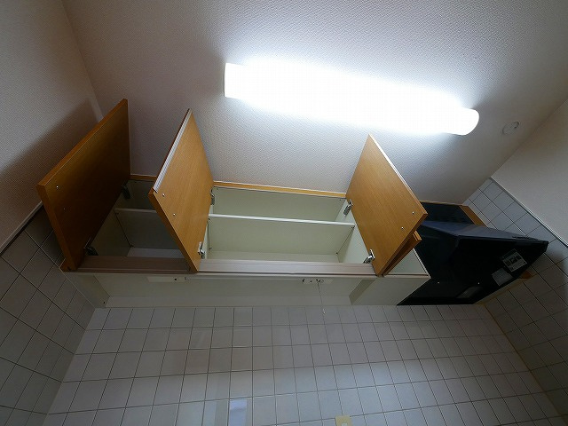 朝日メゾネットＡ・Ｂのキッチン|キッチンです