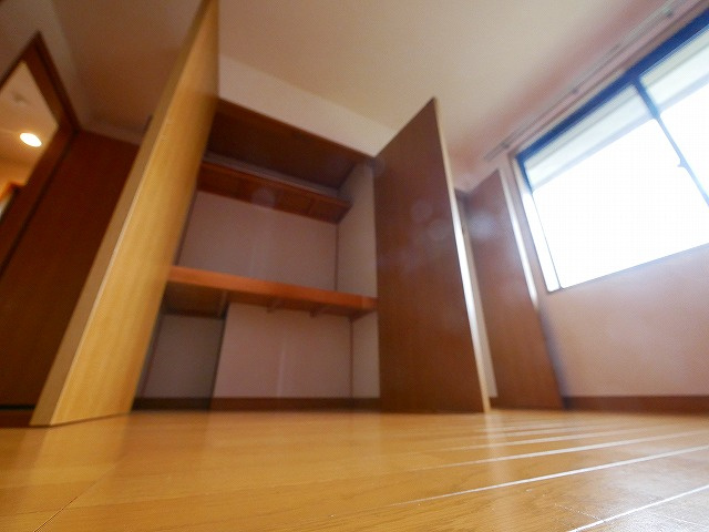 朝日メゾネットＡ・Ｂの収納|収納スペース豊富です