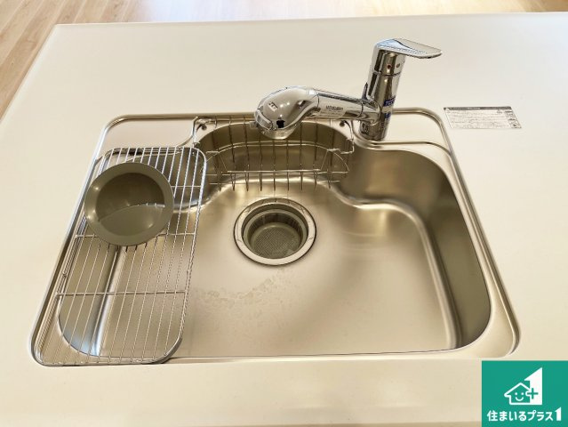 大津市鶴の里　第1期　新築一戸建ての設備|広々としたシンクで食器洗いも楽々！