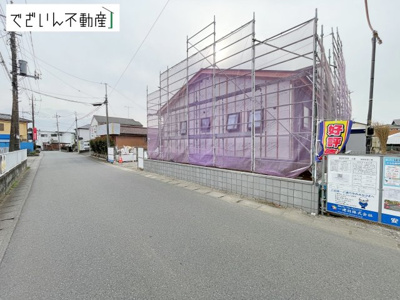 【前面道路含む現地写真】 | Livele Garden.S寄居町富田　【平屋】新築住宅 | ≪2号棟≫
現地(2026年3月撮影)