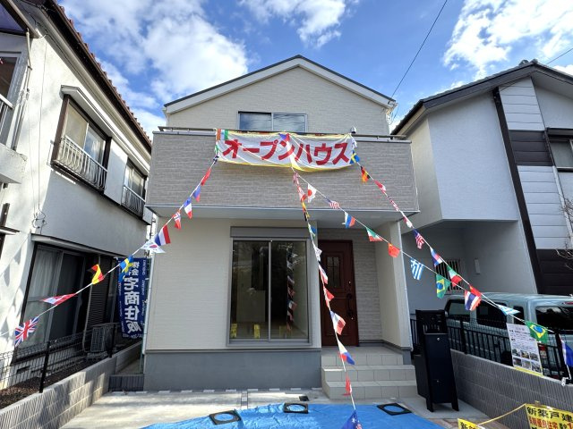 柏市あかね町新築戸建（あかね町４期）の外観|完成済み内覧可能です！！