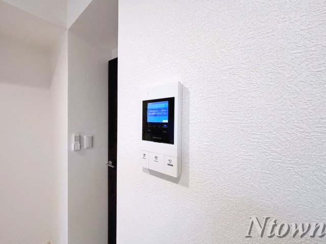 【セキュリティ】 | Cherim 本陣十王町 North | モニター付きインターホンです