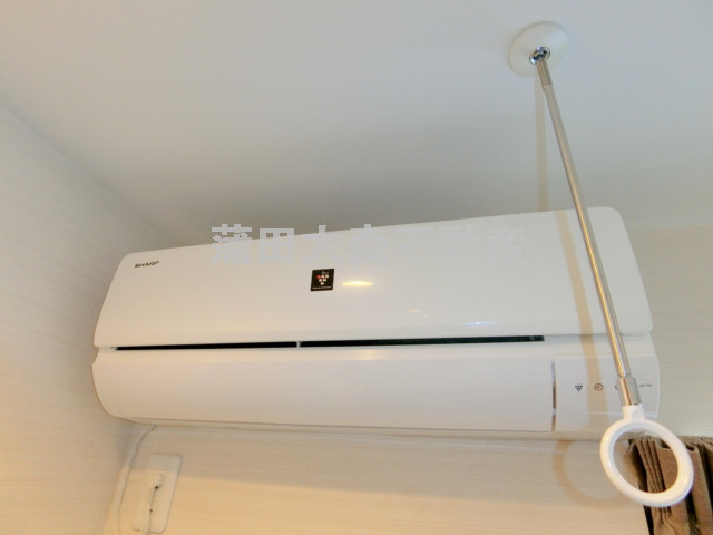 M-1Tokyo矢口の設備|エアコン　室内物干し金具！