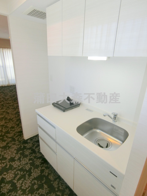 M-1Tokyo矢口のキッチン|火事の心配が少ないIHキッチン