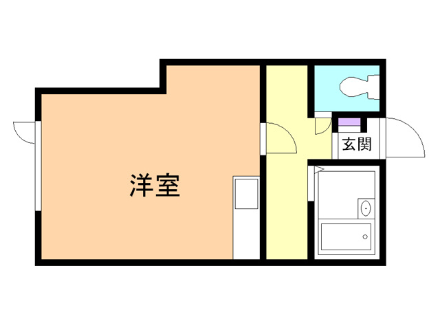 ハイツ中村の間取り