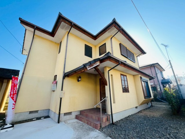 栃木市沼和田町 リフォーム物件　の外観|内装リフォーム済み、3LDK♪駐車3台駐車可能です！
2025年12月撮影
