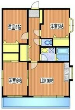 サンモール大堂の間取り