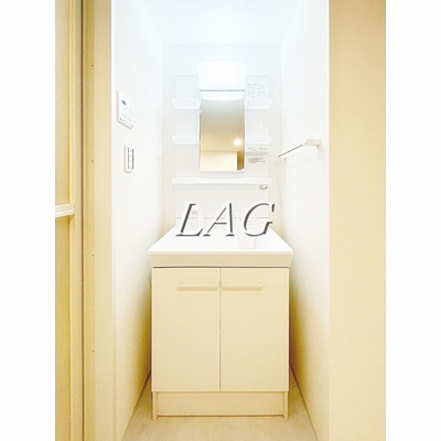 【洗面所】 | 堀切ガーデンテラス | 独立洗面台です。