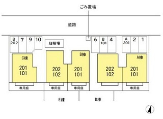 広島市安佐北区落合南３丁目のアパートのその他