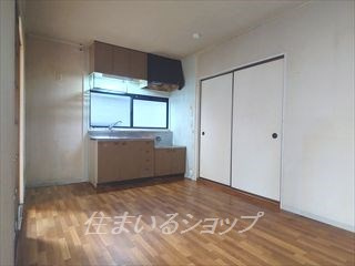 ハイライフ奥田　Ｃ棟の居間・リビング|改装前の内観です