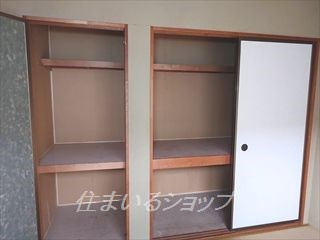ハイライフ奥田　Ｃ棟の収納|改装前の内観です