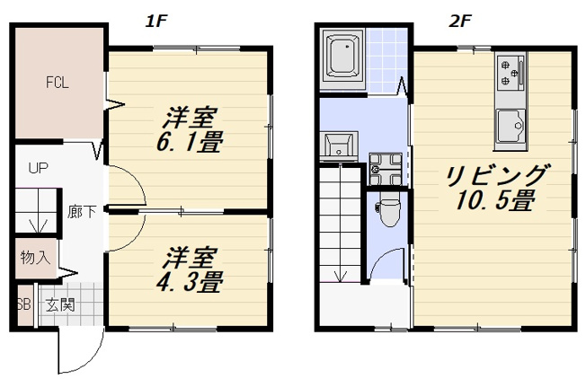 【間取り】 | 南軽井沢テラスハウス
