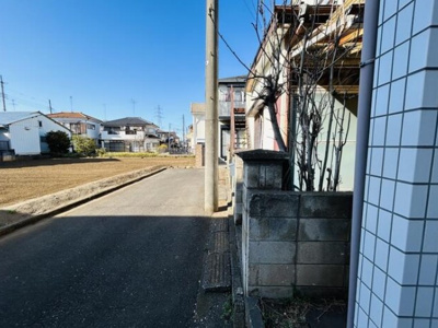 【前面道路含む現地写真】 | 所沢市若狭3丁目