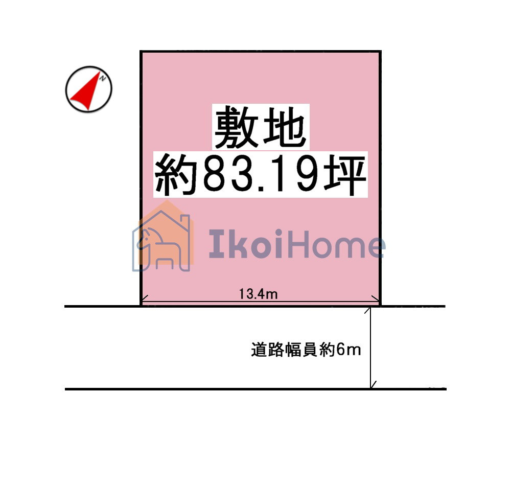 明石市大久保町高丘7丁目　土地の土地図|●年中無休：当日予約可●敷地面積広々ゆったりの約83.19坪！様々なプランをご検討いただけます♪