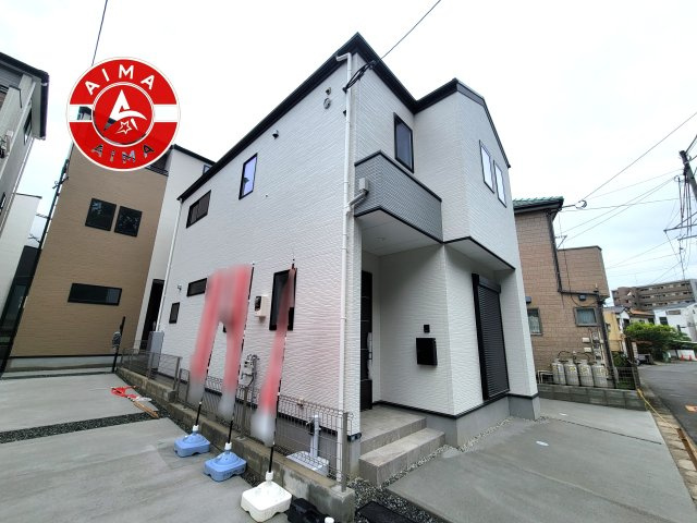 福岡市西区小戸1丁目第4-4棟（4号棟）の外観|デザイン性のある外観です。