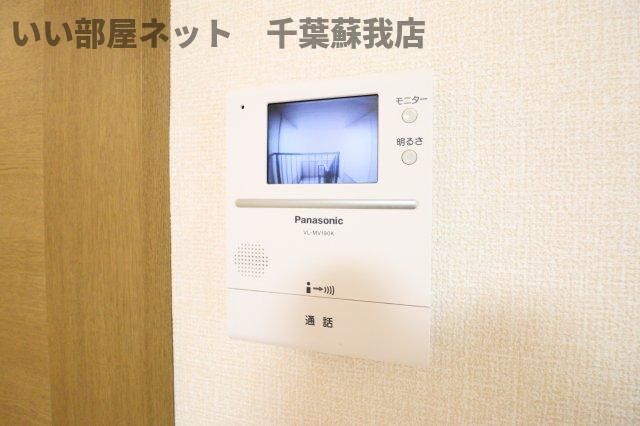 パークメゾンAのセキュリティ|TVモニターホン付きでセキュリティ面も安心！