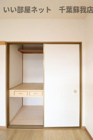 パークメゾンAの収納|収納豊富です