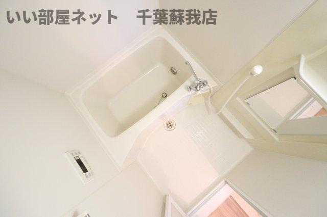 パークメゾンAの浴室|コンパクトで使いやすいお風呂です