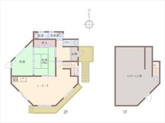【間取り】 | 京都府亀岡市東本梅町大内　戸建て