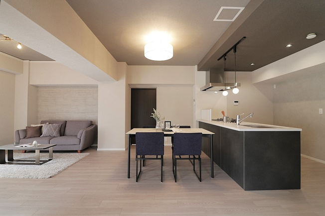 【居間・リビング】 | 蒲生第二コーポ ★ペット可・南向き