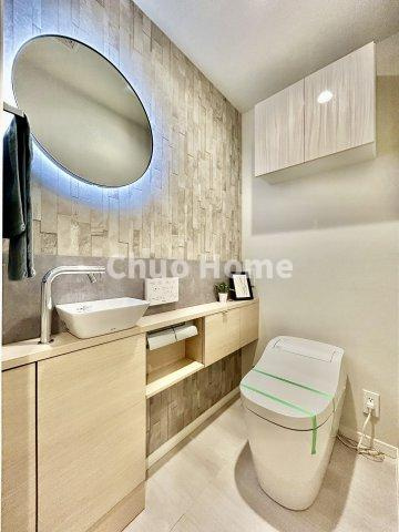 シティタワーズ豊洲ザ・ツイン サウスタワーの内装|【ウォシュレット】清潔に使いたいお手洗いには最適な設備です。もちろんウォームレットも標準装備です。