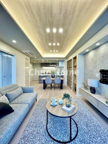 シティタワーズ豊洲ザ・ツイン サウスタワーの居間・リビング|居間リビング