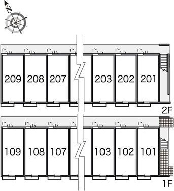 【駐車場】 | レオパレス栄華西Ⅲ