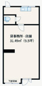 【間取り】 | 東成区玉津2丁目　貸店舗・事務所