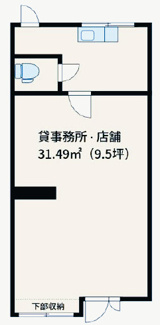 【間取り】 | 東成区玉津2丁目　貸店舗・事務所 | 東成区玉津2丁目　貸店舗・事務所