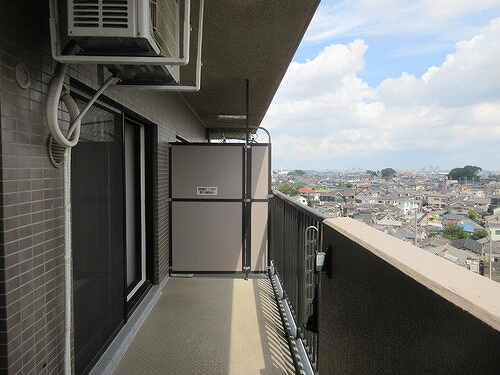 コスモふじみ野サウスフォーラムのバルコニー|2025年9月撮影