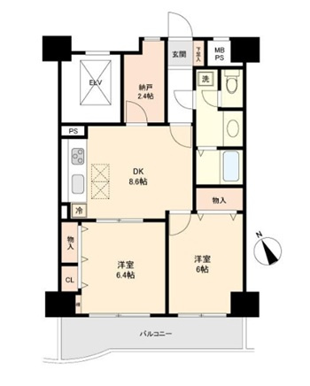 【間取り】 | グランソア館林マンション