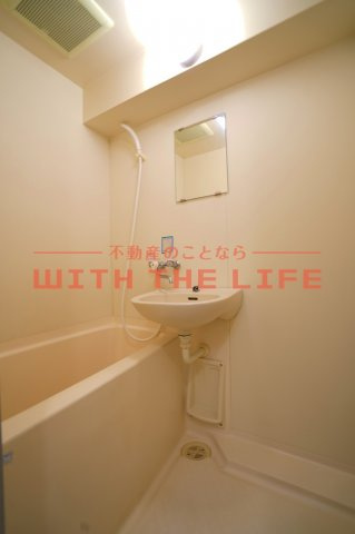 ダイナコート久留米レジックスの浴室|落ち着いた空間のお風呂です