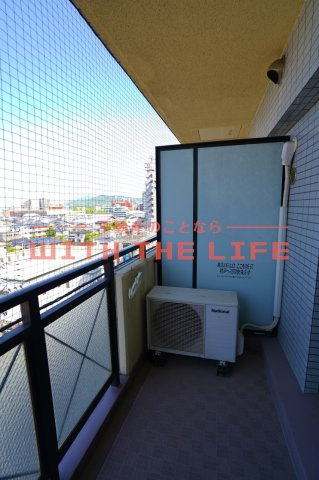 ダイナコート久留米レジックスのバルコニー|開放的で明るい空間を演出してくれるバルコニーです