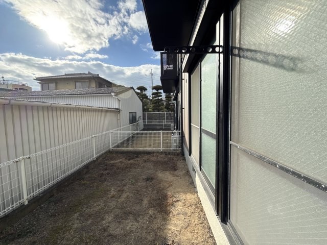 フローラル白浜Ｂ棟のバルコニー