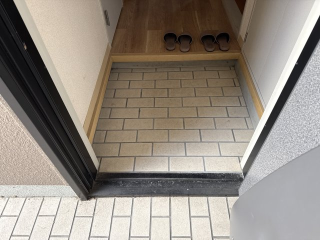 フローラル白浜Ｂ棟の玄関