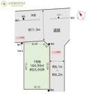 土浦市小松9期　売地の画像