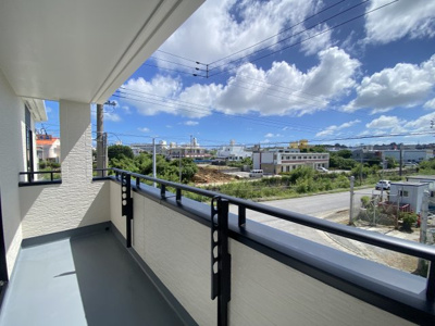 【バルコニー】 | 八重瀬町具志頭（全5棟）C号棟 | ※同仕様写真です