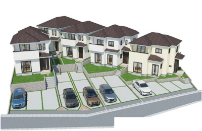 【外観パース】 | 八重瀬町具志頭（全5棟）C号棟 | 外観パースです