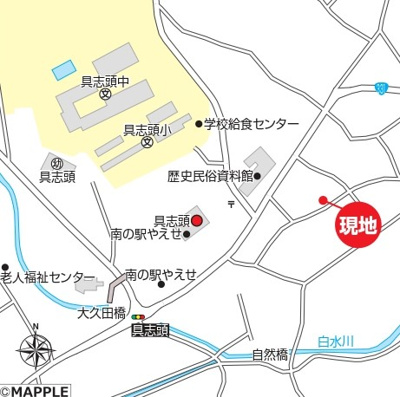 【地図】 | 八重瀬町具志頭（全5棟）C号棟 | 地図♪