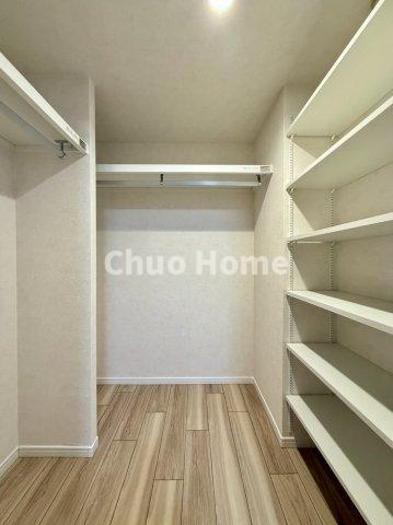 クレストコート金町の収納|ウォークインクローゼット