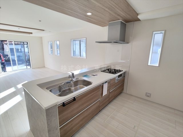 【キッチン】 | 川越市笠幡　全3棟　1号棟 | 使いやすいキッチンです