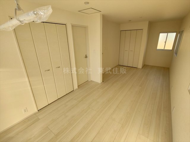 【寝室】 | 川越市笠幡　全3棟　1号棟 | 洋室10.5帖、寝室にいかがでしょうか