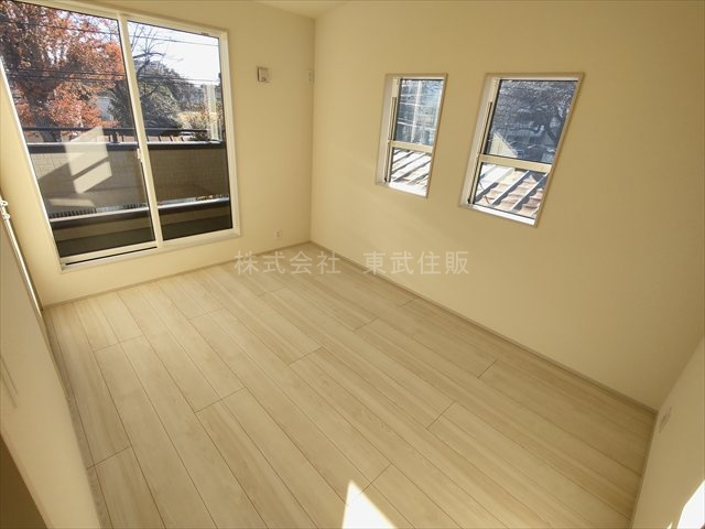 【子供部屋】 | 川越市笠幡　全3棟　1号棟 | 洋室6.0帖、お子さんのためのお部屋にいかがでしょうか