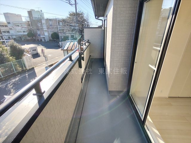 【バルコニー】 | 川越市笠幡　全3棟　1号棟 | 暖かな日差しのふりそそぐバルコニー