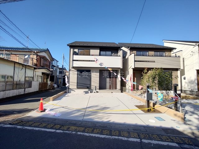 【外観】 | 川越市笠幡　全3棟　1号棟 | 日当たり良好です